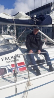 "Falken" med skipper Leif
